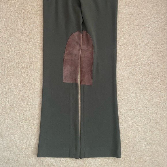 Ralph Lauren - Wool and Suede Pants - Picture 3 of 10